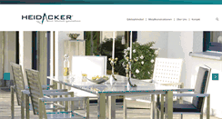 Desktop Screenshot of heidacker.com